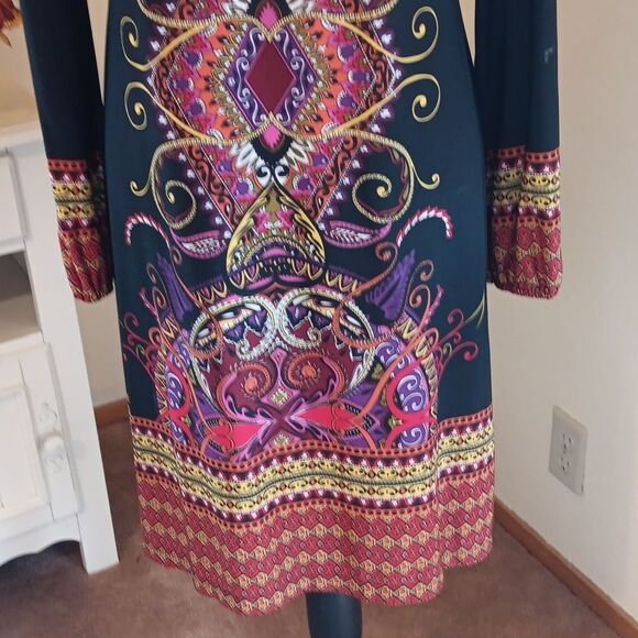 NWT Emma & Michele Shift . Arabesque. Dark Academia. Soft Knit - Picture 3 of 12